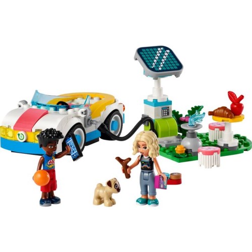 La voiture électrique et la borne de recharge - LEGO Friends