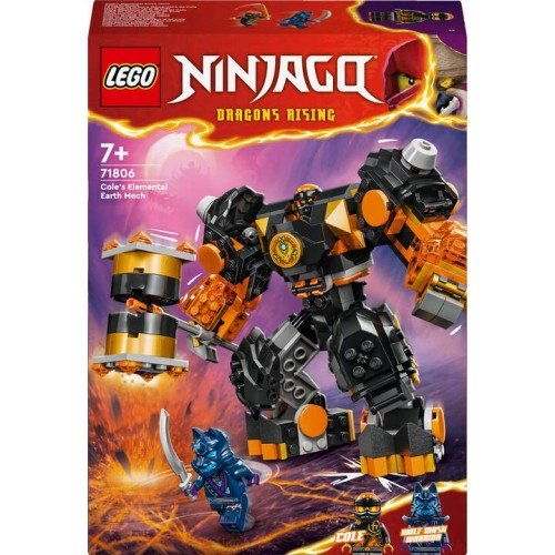 Le robot élémentaire de la terre de Cole - Lego LEGO Ninjago
