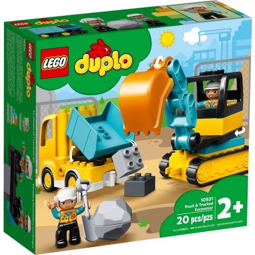 Le camion et la pelleteuse - Lego LEGO Duplo