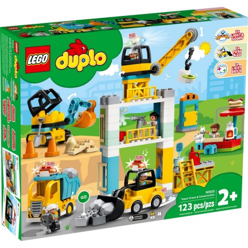 La grue et les engins de construction - Lego LEGO Duplo