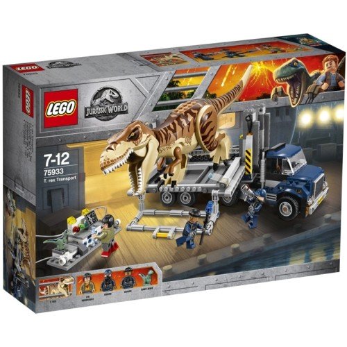 Le transport du T. rex - Lego LEGO Jurassic World