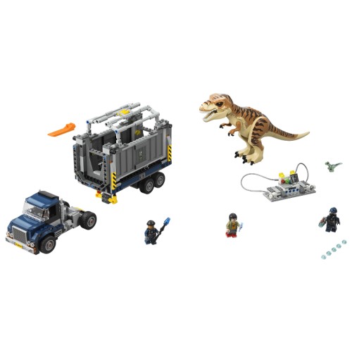 Le transport du T. rex - LEGO Jurassic World
