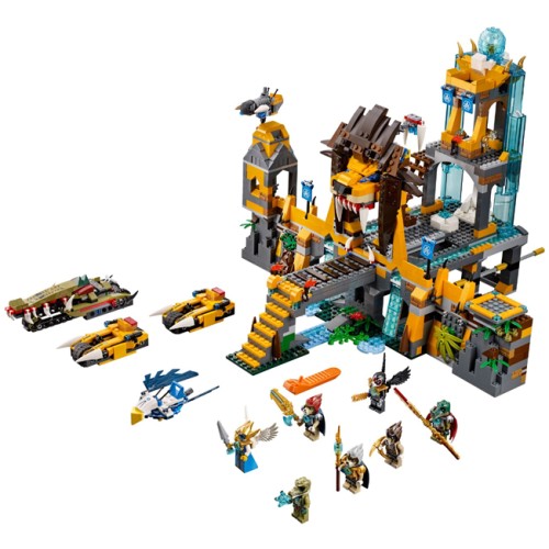 Le temple de la tribu Lion - LEGO Chima