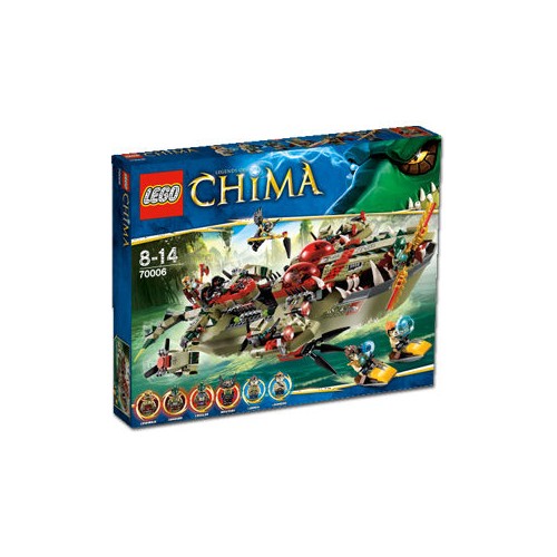Le Croc Navire Cragger, - Lego LEGO Chima