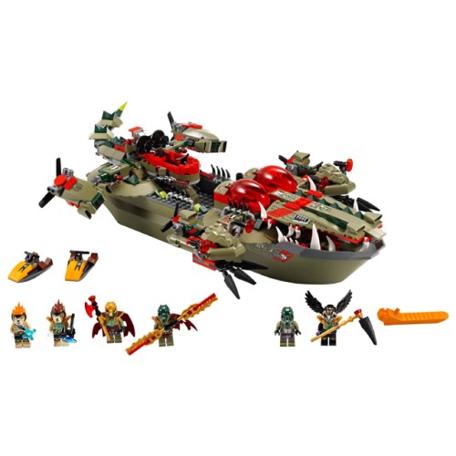 Le Croc Navire Cragger, - LEGO Chima