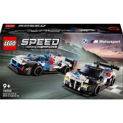 Voitures de course BMW M4 GT3 et BMW M Hybrid V8 - Lego LEGO Speed Champions