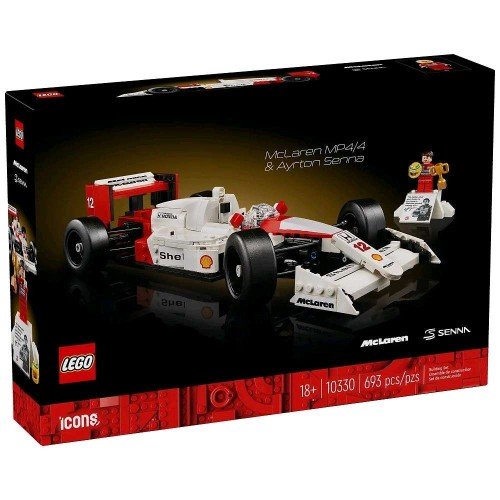 McLaren MP4/4 & Ayrton Senna - Lego LEGO Icons