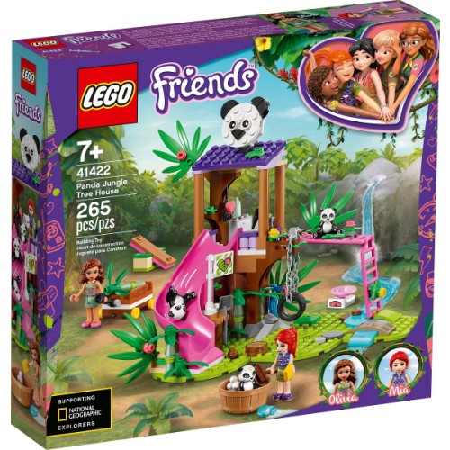 La cabane des pandas dans la jungle - LEGO Friends