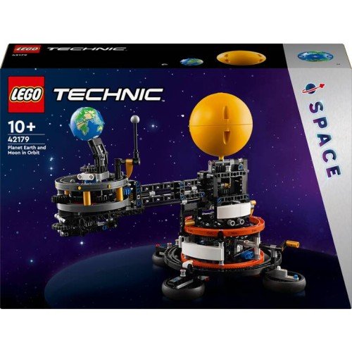 La planète Terre et la Lune en orbite - Lego LEGO Technic