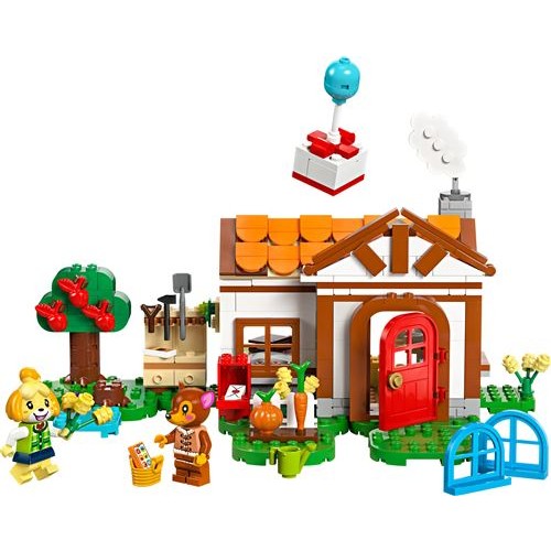 Marie en visite - LEGO Animal Crossing