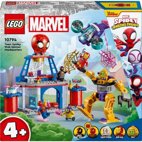 Le QG des lanceurs de toile de l’équipe Spidey - Lego LEGO Marvel