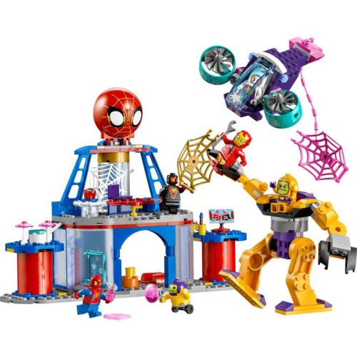 Le QG des lanceurs de toile de l’équipe Spidey - LEGO Marvel