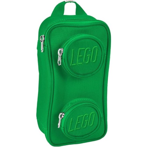 Pochette en forme de brique - Verte - Lego 