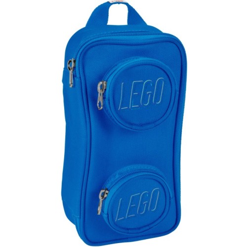 Pochette en forme de brique - bleue - Lego 
