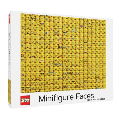 Puzzle de 1 000 pièces Visages de minifigurines - 