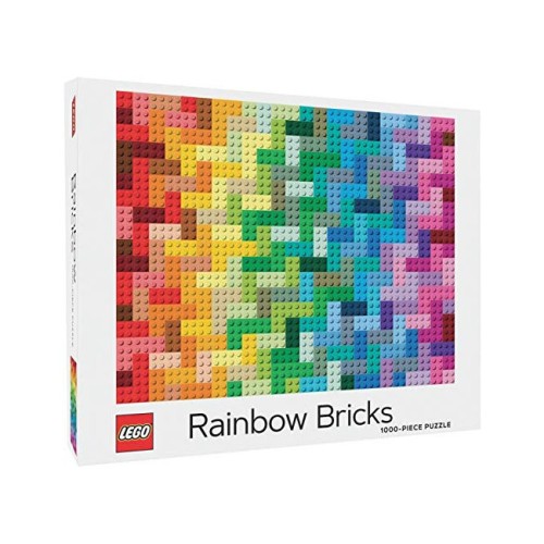 Puzzle de 1000 pièces Arc-en-ciel - Lego 