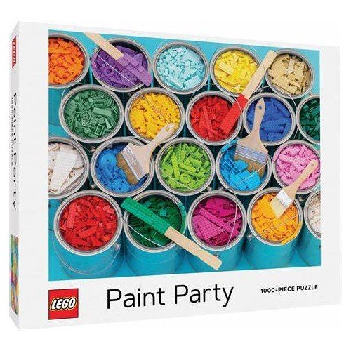 Puzzle de 1 000 pièces Peinture en fête - Lego 