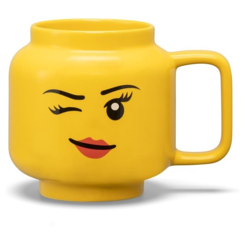 Petite tasse en céramique Fille au clin d’œil - Lego 