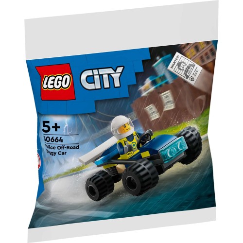 Polybag City - le buggy tout-terrain de la police - Lego 