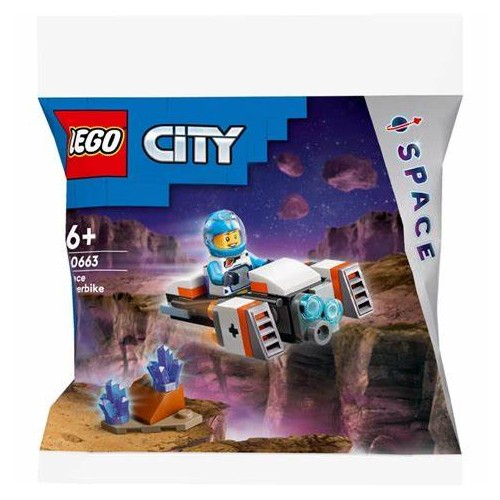 Polybag City - La moto volante de l'espace - Lego 