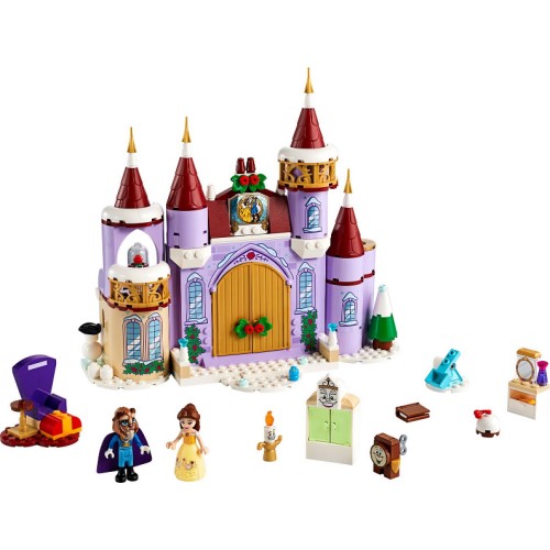 La fête d'hiver dans le château de Belle - LEGO Disney
