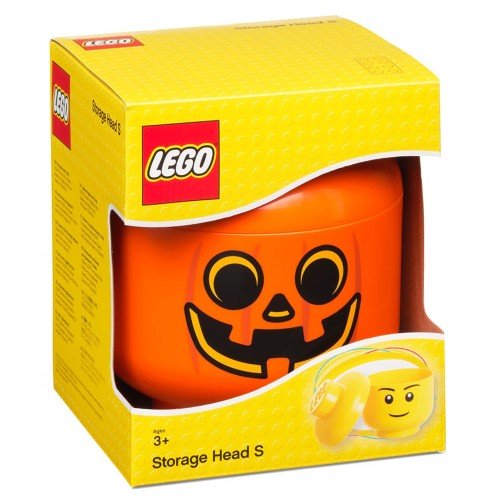 Mini boîte de rangement - Tête de citrouille - Lego 
