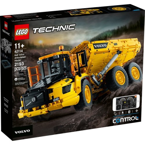 Le tombereau articulé Volvo 6x6 - LEGO Technic
