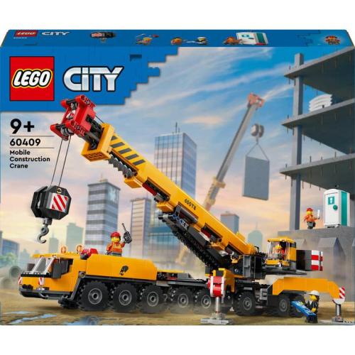 La grue de chantier mobile jaune - Lego LEGO City