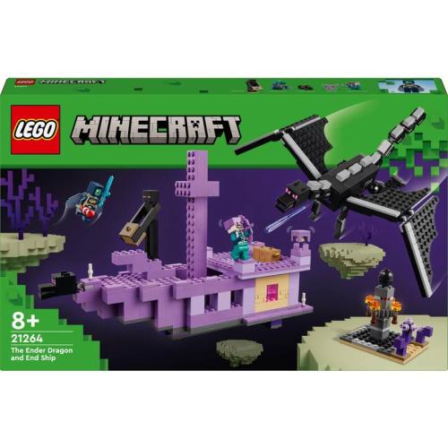Le dragon et le navire de l’Ender - Lego LEGO Minecraft