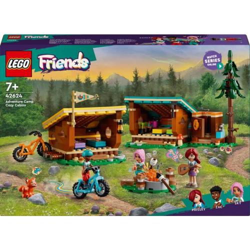 Les cabanes chaleureuses de la base de loisirs - Lego LEGO Friends