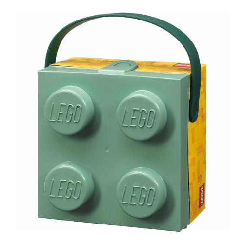 Boîteè à poignée - Sand green - Lego 