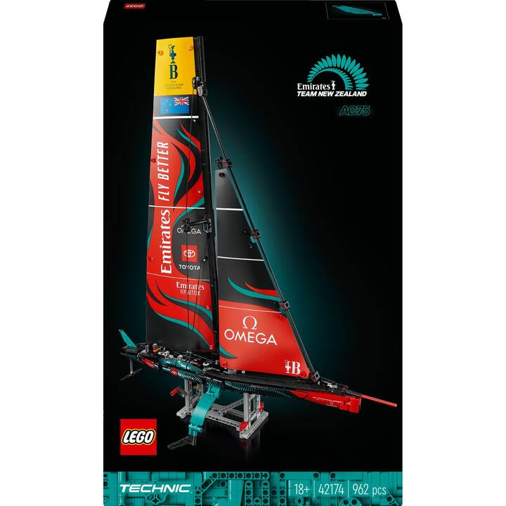 Yacht Emirates Team New Zealand AC75 - Brick Occasion