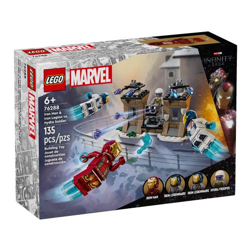 Iron Man et l’Iron Legion contre le soldat de l’Hydra - Lego LEGO Marvel