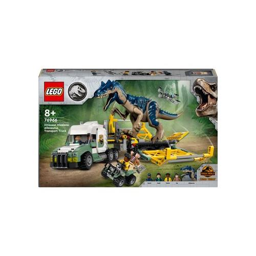 Missions dinosaures : le camion de transport de l’allosaure - Lego LEGO Jurassic World