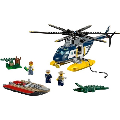 La poursuite en hélicoptère - LEGO City