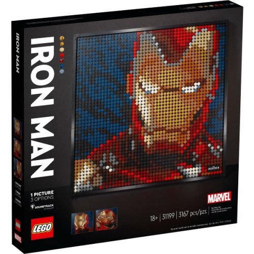 Iron Man de Marvel Studios - Lego LEGO Marvel, Art