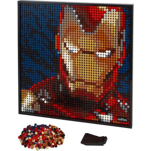 Iron Man de Marvel Studios - LEGO Marvel, Art