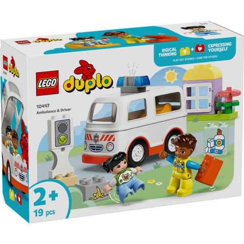 L’ambulance et le chauffeur - Lego LEGO Duplo