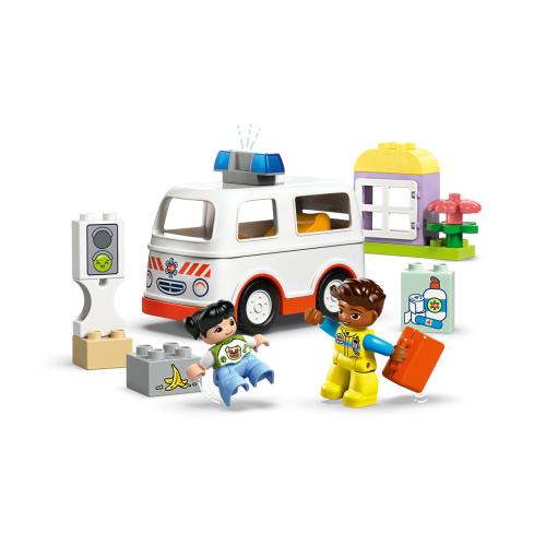 L’ambulance et le chauffeur - LEGO Duplo
