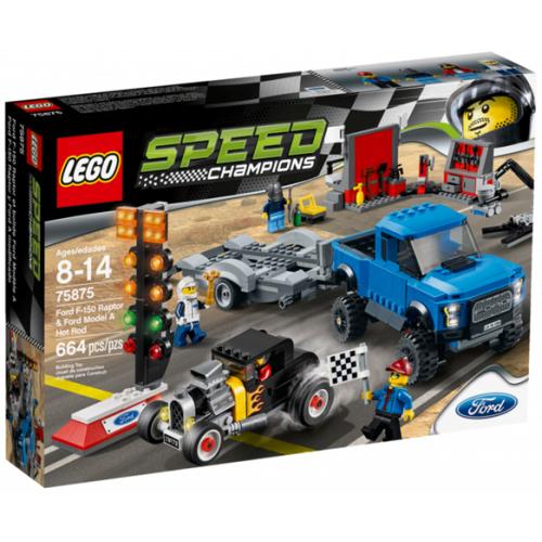 ord F-150 Raptor & Ford Model A Hot Rod - Lego LEGO Speed Champions