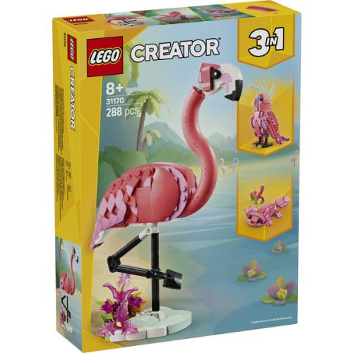 Animaux sauvages : le flamant rose - Lego LEGO Creator 3-en-1