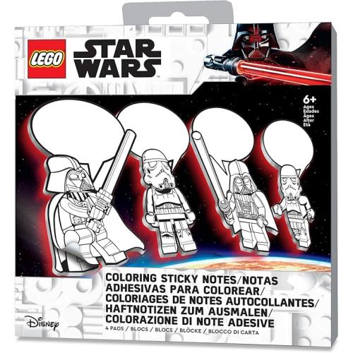 Coloriages de notes autocollantes Star Wares - Lego 