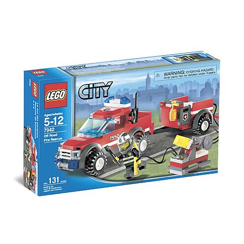 Le Camion 4×4 Pompiers - Lego LEGO City