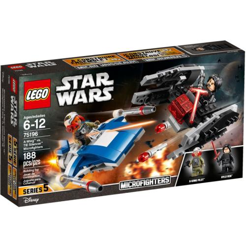 A-Wing vs. TIE Silencer Microfighters - Lego LEGO Star Wars