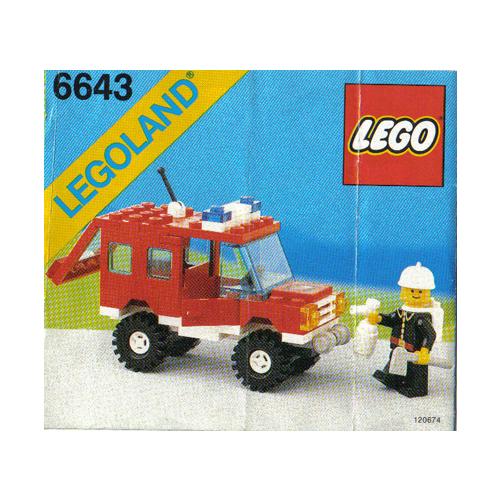 Camion de pompiers - Lego Legoland