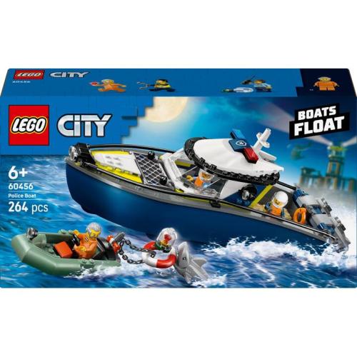 La course-poursuite en bateau de police - LEGO City