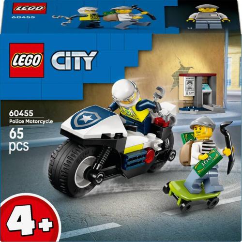 La course-poursuite en moto de police - Lego LEGO City