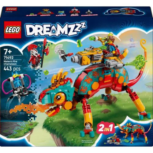 Le caméléon cracheur de feu de Mateo - Lego LEGO DREAMZzz