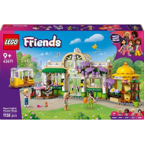 Café des plantes et Kiosque à fleurs - Lego LEGO Friends