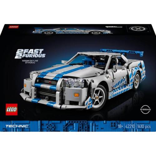 Voiture Nissan Skyline GT-R (R34) 2 Fast 2 Furious - LEGO Technic